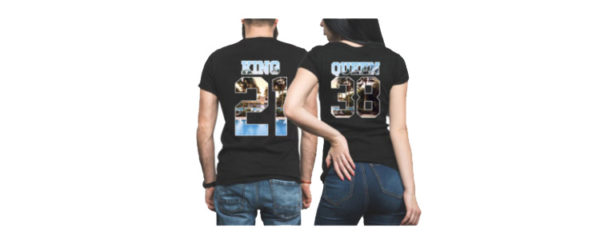 t-shirts pour couples
